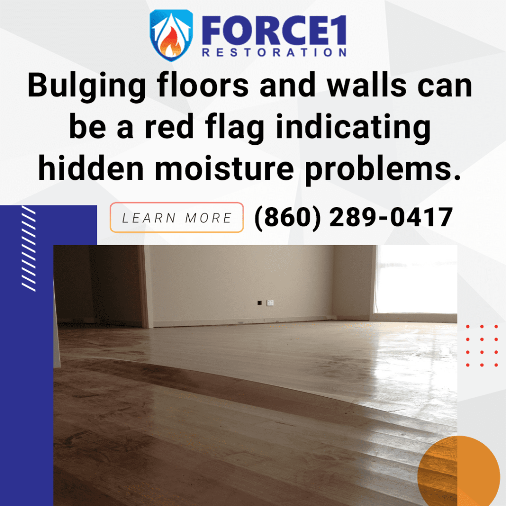 hidden moisture problems on floors and walls