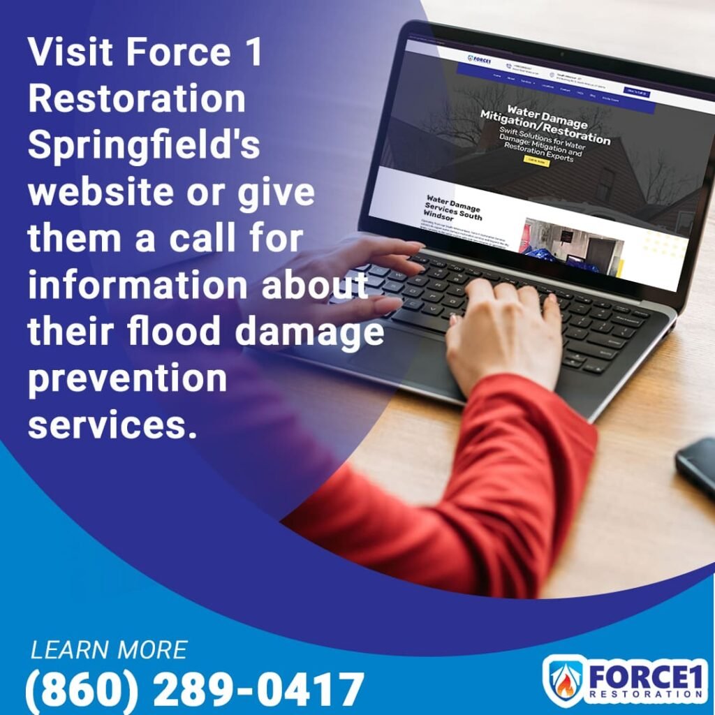 Call Force 1 Restoration Springfield for information about their flood damage prevention services